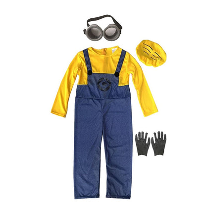 Anime Movie Character Jumpsuit Dress Cosplay Costume Kids Children Men Women Halloween Costume ?