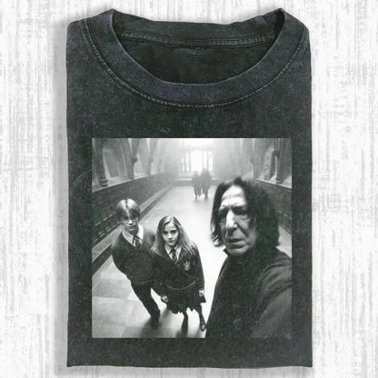Severus Harry Hermione Lave a Camisa Harry Camiseta Confort Colors Harry Camiseta Duo SlyGry Camiseta Selfie Harry Presente para Fãs de HP