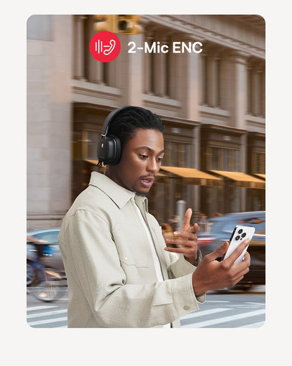 Baseus ANC Wireless Headphone Hi-Res LDAC Headset Bluetooth 5.4 BISA Pro Spatial Audio 50mm Driver Overhead Earphone Bowie 30Max