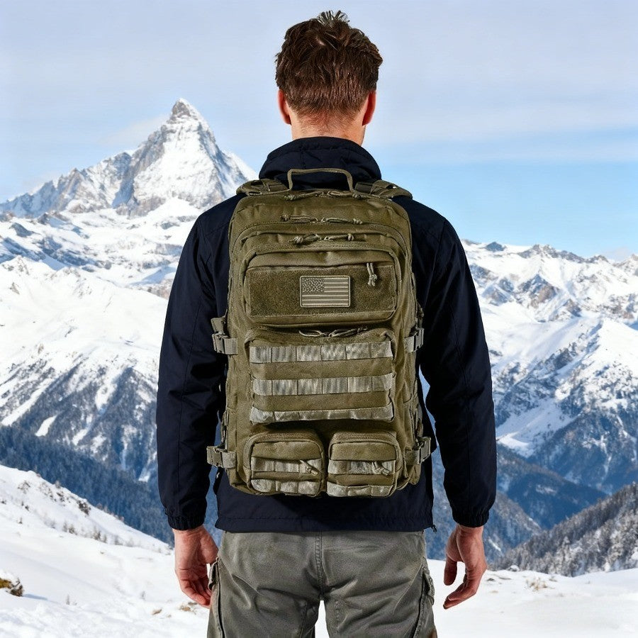 50L/30L Backpack  Military Assault Pack For Men, 3 Day Bug Out Bag Molle DaypackFor Camping Outdoor Sport Rucksack Backpacks