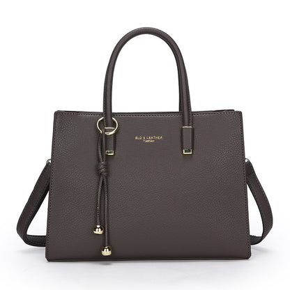 Genuine Brand Top Quality Pu Leather Handbag Women's Tote Messenger Sac Designer Large Capacity 3 Levels Shoulder Crossbody Bags