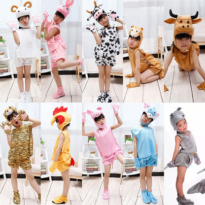 Children's Sets Animal Performance Costumes Cosplay Party Wear Boys and Girls Stage Costume Kids Clothes Sports Meet Clothing
