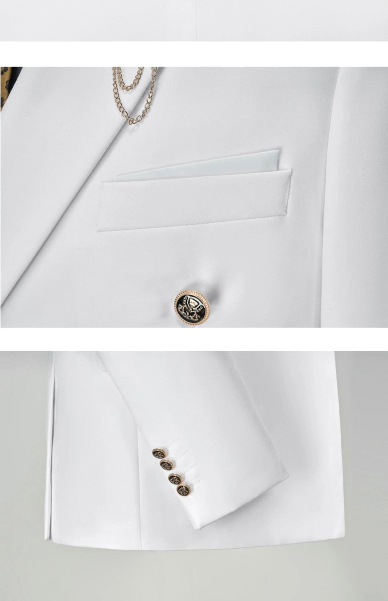 2025 Suit (Blazer+ Trousers) Men's Fashionable Gentleman Business Double-breasted British-style Banquet Host Casual Wedding Suit