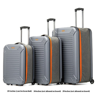 Nova mala de viagem dobrável, design multifuncional de 20 polegadas, para embarque e negócios, com senha