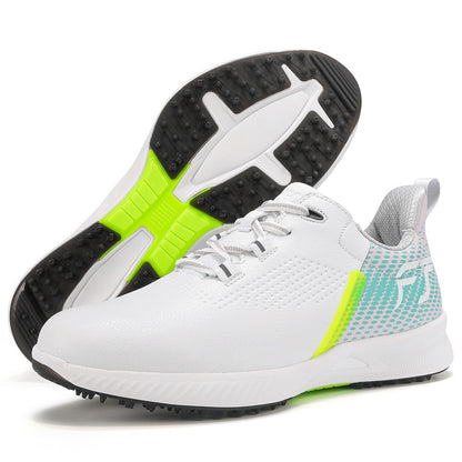 New Golf Shoes Men's Golf Shoes Casual Sneakers Anti-slip Outdoor Training Fitness Breathable Damping Wear-resistant Anti-odor