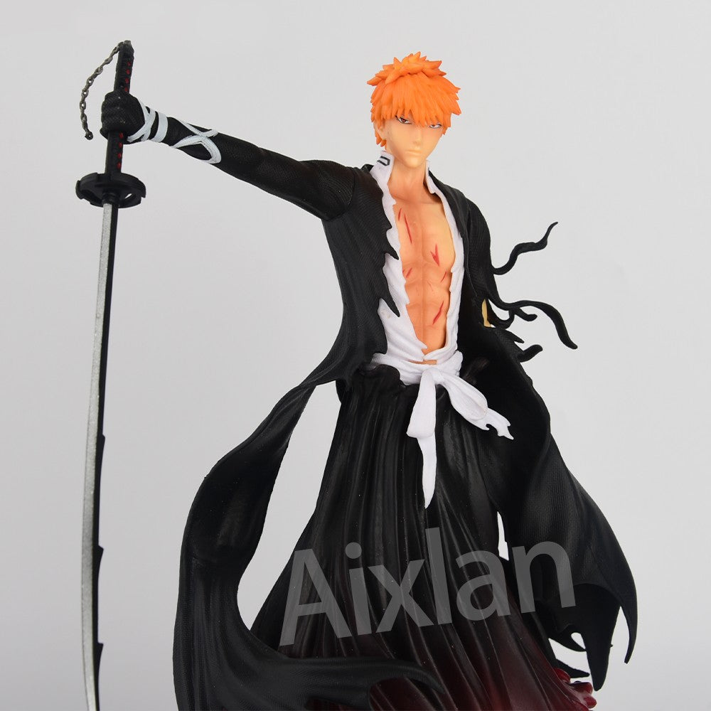 29cm BLEACH Anime Figure Hitsugaya Toushirou PVC Action Figure Boneco de Modelo Colecionável Brinquedo