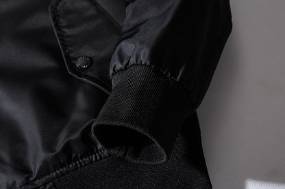 Embroidery Mens Bomber Jacket Dragon Tiger Autumn Winter Pilot Jacket Men Hip Hop Japanese Baseball Youth Jacket Streetwear Male