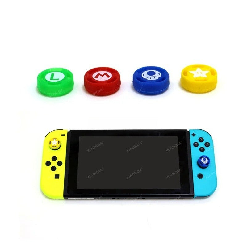 4pcs Silicone Analog Joystick Grips for Nintend Switch JoyCon Controller Thumb Sticks Cap Skin for Switch Lite Cover Accessories