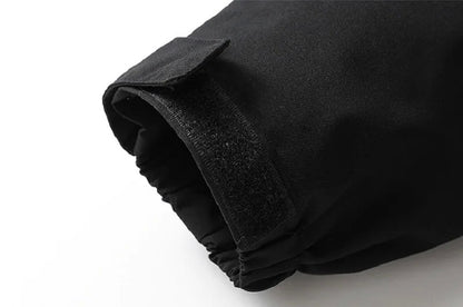 Spring Autumn New Men Casual Jacket Men Outdoor Windproof Waterproof Athletes Jacket Coat Detachable Hat Jackets Male M-5XL