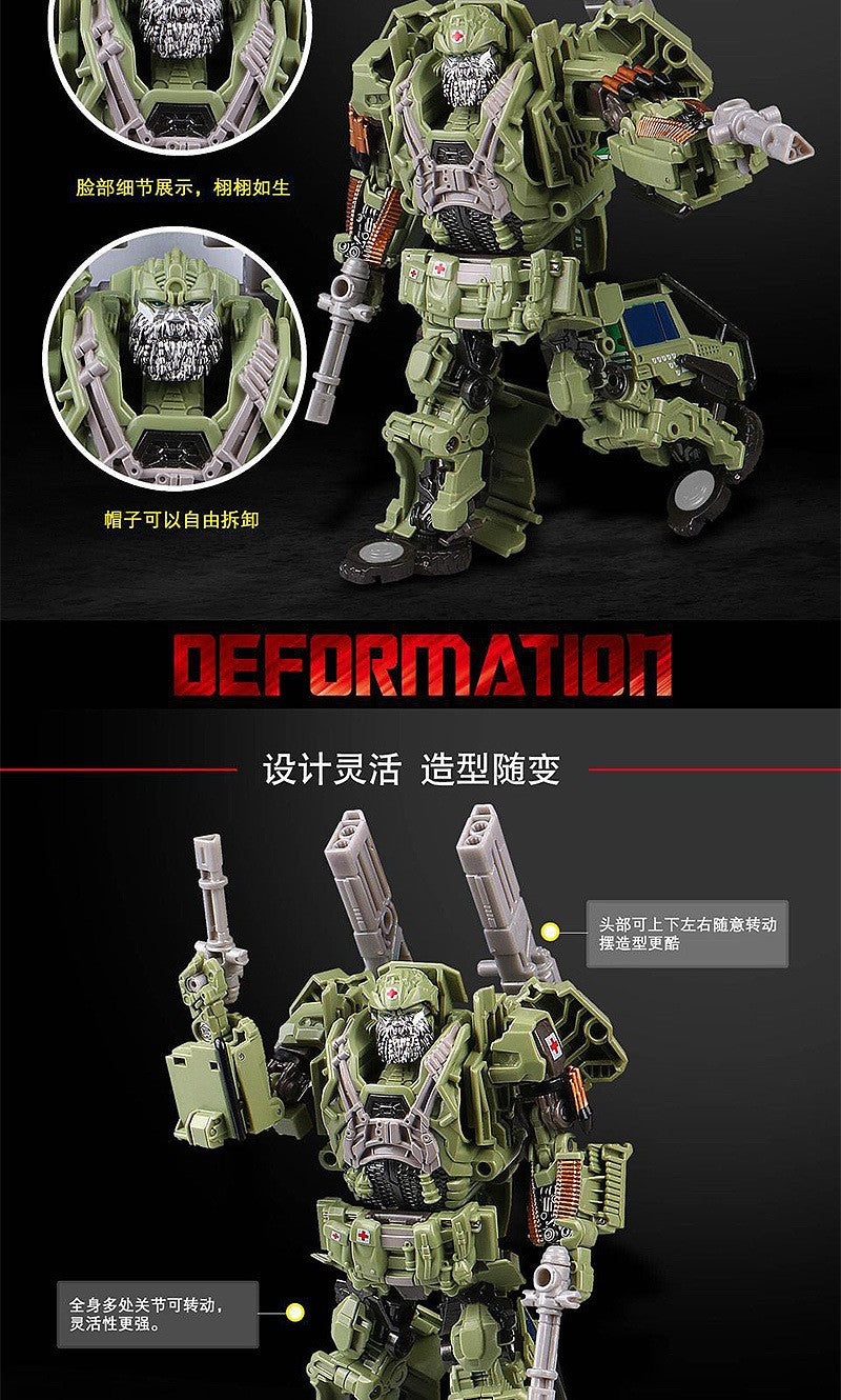 Brinquedos de Transformação BMB Hound H6001-6 AOYI Ratchet Autobot Carro Guerreiro Filme Série Boneco de Ação Robô Deformação Modelo Anime
