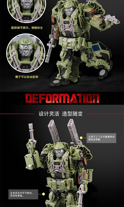 Brinquedos de Transformação BMB Hound H6001-6 AOYI Ratchet Autobot Carro Guerreiro Filme Série Boneco de Ação Robô Deformação Modelo Anime