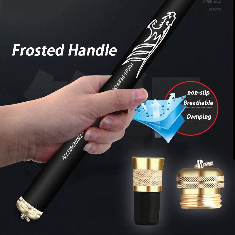 vara de pescar ultraleve de carbono 4,5/6,3/7,2/8/9/10M 4H 28T vara de mão carpa cruciana vara longa de pesca vara de pesca de viagem alimentador fly fishing