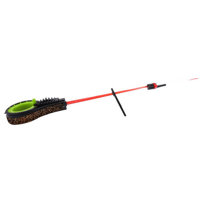 Cana de Pesca de Gelo FTK Mini Portátil de Inverno Haste de Plástico ABS Destacável Impermeável Ponta de Reposição da Haste