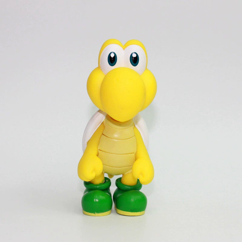 Coleção de Anime de Bonecos de PVC de Desenho Animado Yoshi King Bowser Peach Princess Presente para Adultos Presente para Menina Aniversário Decoração de Quarto