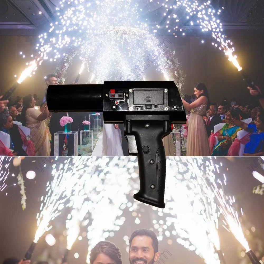 Reusable Fireworks Gun Firing System Stage Fountain Ignition Hold Torch Wedding Machine Fire Igniter Hand Held Cold Pyro Shooter