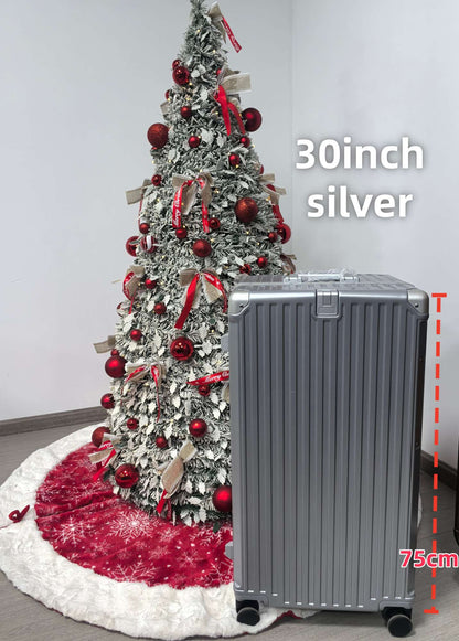 Luxury Suitcase High Quality Upgrade Thicken PC Material Rolling Luggage Aluminum Frame 20/24/26/28/30inch Travel Trolley Bags