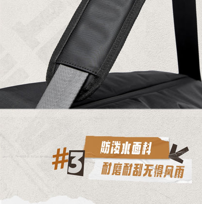 LEE Business Fitness Travel Bag Large-Capacity Shoulder Bag Men Women Duffle Bag Waterproof Oxford Leisure Traveling Sports Use