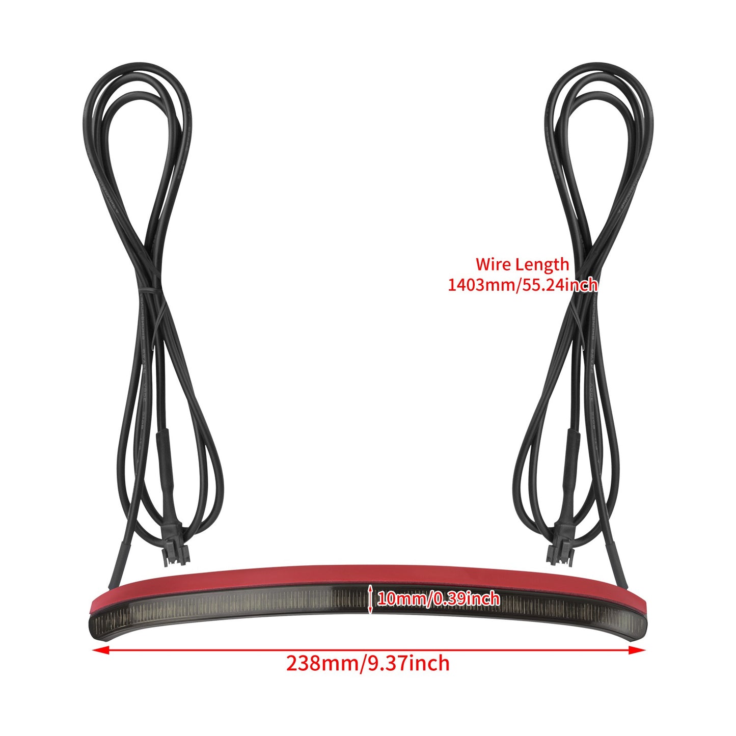 Motorcycle LED Light Rear Fender Turn Signal Brake Indicator For Harley Softail Fat Boy FLFB FLFBS 18-25 Taillight Running Lamp
