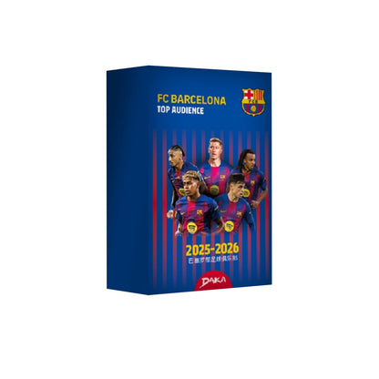Cartas Colecionáveis Daka 2024-2025 Melhores Jogadores Manchester City Juventus AC Milan Internazionale Milano Estrela do Futebol Caixa de Presente Oficial