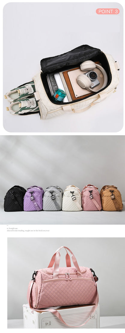 New Oxford Travel Duffel Bag for Men Women Waterproof Sports Tote Gym Shoulder Weekender Overnight Bags Large Capacity Tote Bags