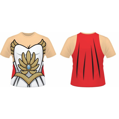 Anime Characters She-Ra And He-Man Cosplay T-shirt Male 3D Print Kids Cartoon Tee Men/Women Short Sleeve Tshirt Harajuku Y2k Top