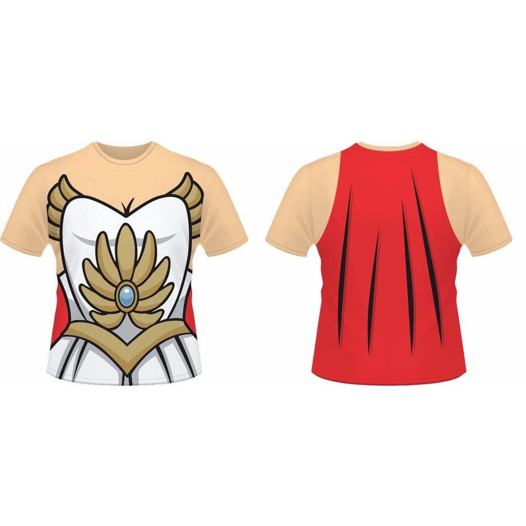 Anime Characters She-Ra And He-Man Cosplay T-shirt Male 3D Print Kids Cartoon Tee Men/Women Short Sleeve Tshirt Harajuku Y2k Top