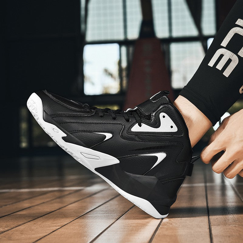 Men's plus size casual sneakers Four seasons breathable light outdoor basketball shoes fashion youth Joker sports running shoes