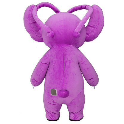 Inflatable Colored Eyeless Monster Costume Mascot Parade Adult Character Cosplay Halloween Wedding Party Event Plush Set