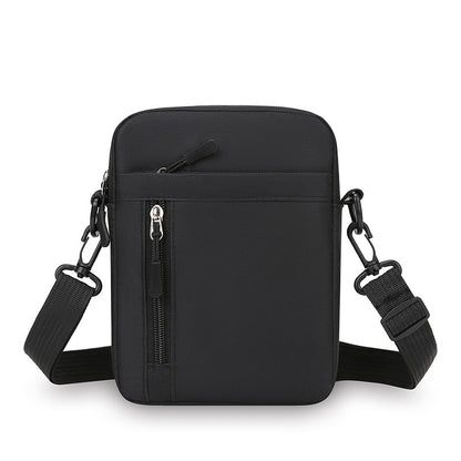 Multi Functional Men's Shoulder Bag, Waterproof and Wear-resistant, Large Capacity Crossbody Bag for Business Commuting
