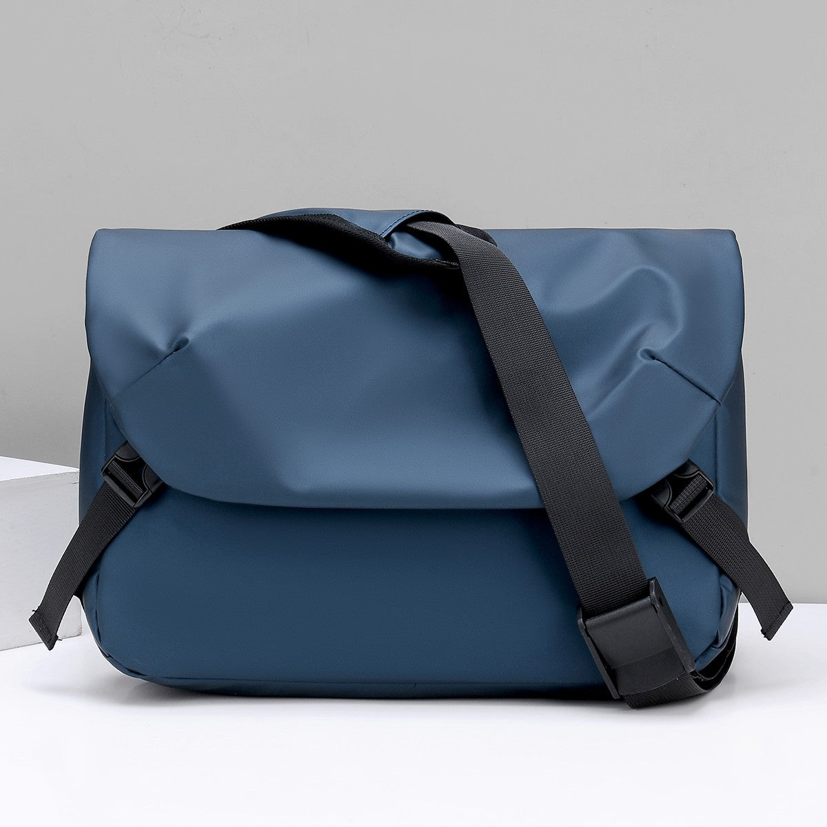 Minimalist Black Men's Shoulder Bag Male High Quality Waterproof Briefcase Crossbody Bag Business Style Messenger Bags for Men