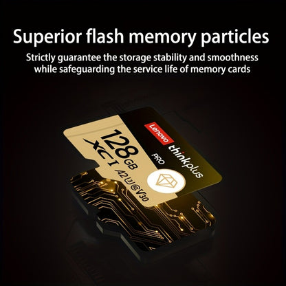 Cartão de Memória Lenovo 128gb Classe 10 Mini SD TF Card 64gb Cartões Flash de alta velocidade 32gb TF Card de Alta Velocidade para Celular Câmera Jogo