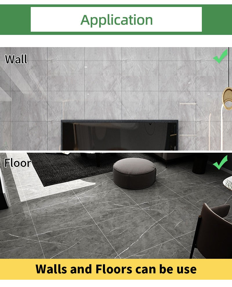 10/20pcs PVC Imitation Marble Floor Stickers Self-adhesive Wall Stickers Waterproof Bathroom Living room Moden Decoration Decals
