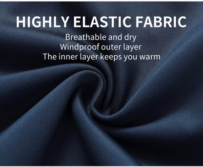 WOSAWE Cycling Jersey Set Winter Spring Vest Pants Sleeveless MTB Bicycle Clothing Warm Bike Jackets Thermal Fleece Suit