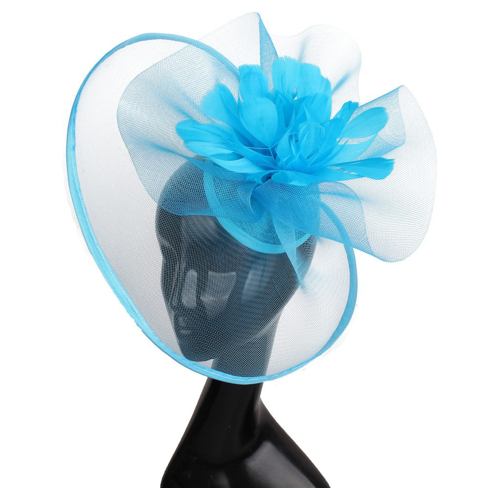 Purple Fascinators Hat For Women Weddings Amazing Headwear With Bow For Party Kenducky Royal Asscot Pillbox Cap Hair Clip Bride