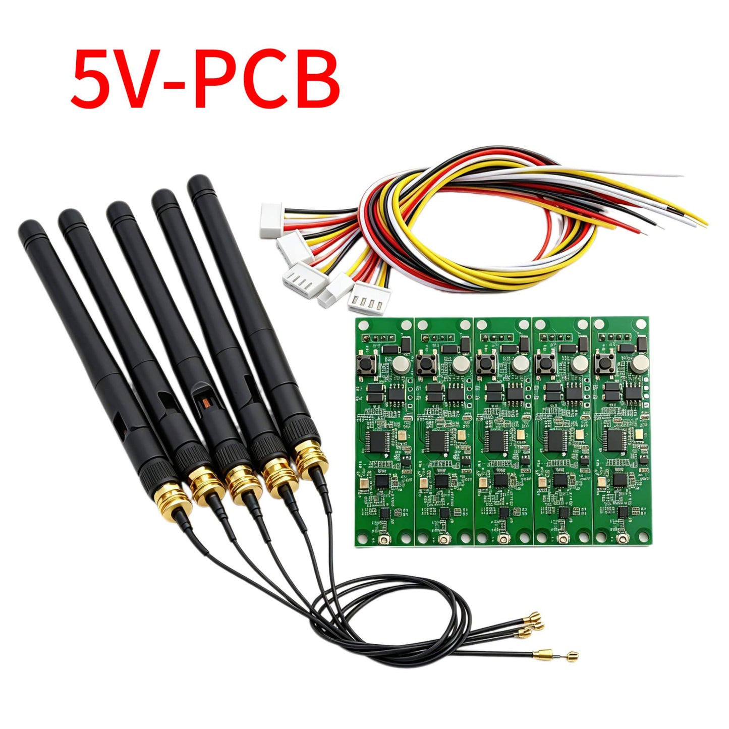 A9 2.4G ISM DMX Wireless Controller PCB Module 2 in 1 DMX512 Transmitter Receiver For Stage Light Built-in DIY 485EE