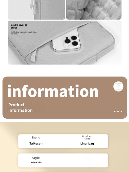 Laptop Sleeve Bag for Macbook Air Pro 13 13.3 14 15.4 15.6 Inch Notebook Pouch for Lenovo Asus HP Dell Portable Bag Cover Case