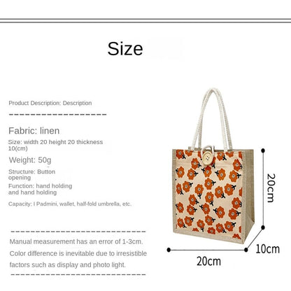 Organization Crossbody Bag Fashionable Cloth Bag Lunch Box Shoulder Bag Handbag