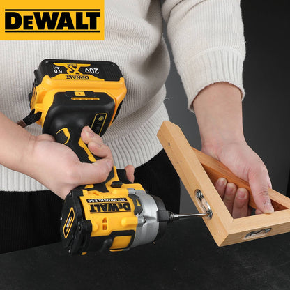 DEWALT DCF921 Parafusadeira de Impacto sem Escova 20V 1/2in e Furadeira Elétrica sem Fio - Velocidade Variável, Ferramenta Avulsa Multifuncional