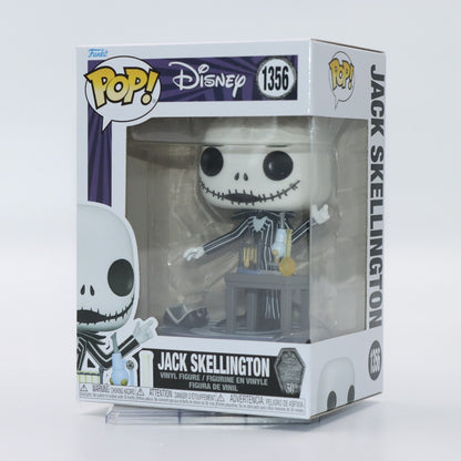 Original Funko Pop Disney Jack Skellington #1356 30th Laboratory Version Action Figure Model Toy Gift for Kids Collectible Doll