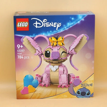 Lego Disney Série 43257 Stitch Lilo e Stitch Angel Girl Brinquedo de Blocos de Montar