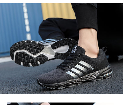Tênis Casual Masculino de Luxo Esportivo Confortável Respirável para Corrida e Caminhada Tênis Esportivo Feminino para Tênis e Atividades ao Ar Livre