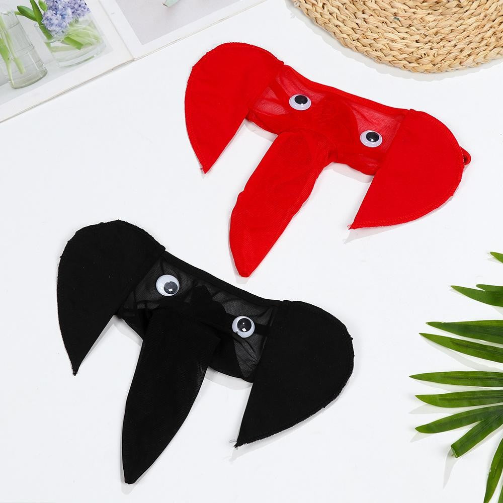 Men's Sexy Elephant Lingerie G-string Male T-back Thongs Bulge Pouch Underwear Men's Clothing