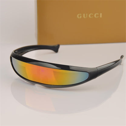 X-men Individuality Cycling Sunglasses for Men Mercury Lens Laser Glasses Travel Windproof Women's Sunglasses Robots Eyewear