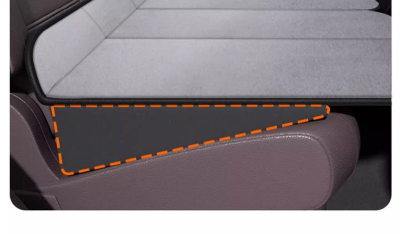 Car Leveling Pad All-Season Car Seat Cushion - Sponge Filled Flattening The Rear Seats Of The Car With Sleeping Mats Fit