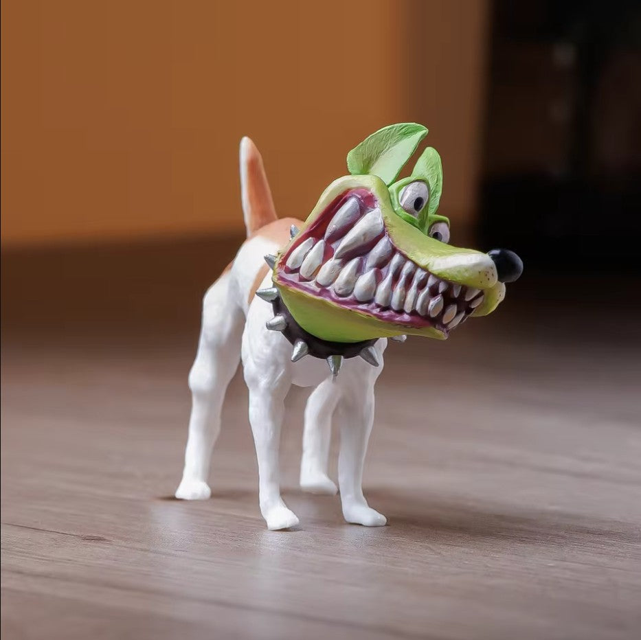 7cm The Mask Dog Action Figures Estátua Anime Figura The Mask Modelo Estatueta Decoração de Mesa Enfeites Presentes Infantis de Feriado Brinquedos