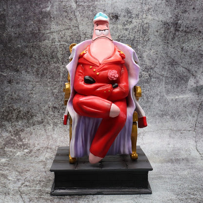 Spongebob Patrick Star Captain Eugene H. Armor Abs Krabs Squidward Tentacles As One Piece Character Figure Toys