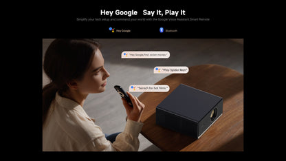 Wanbo X5 Pro New Projector Full HD 1080P Proyector Support Online 4K 1100 ANSI  Android TV11.0 Home HDR10 And Assistant