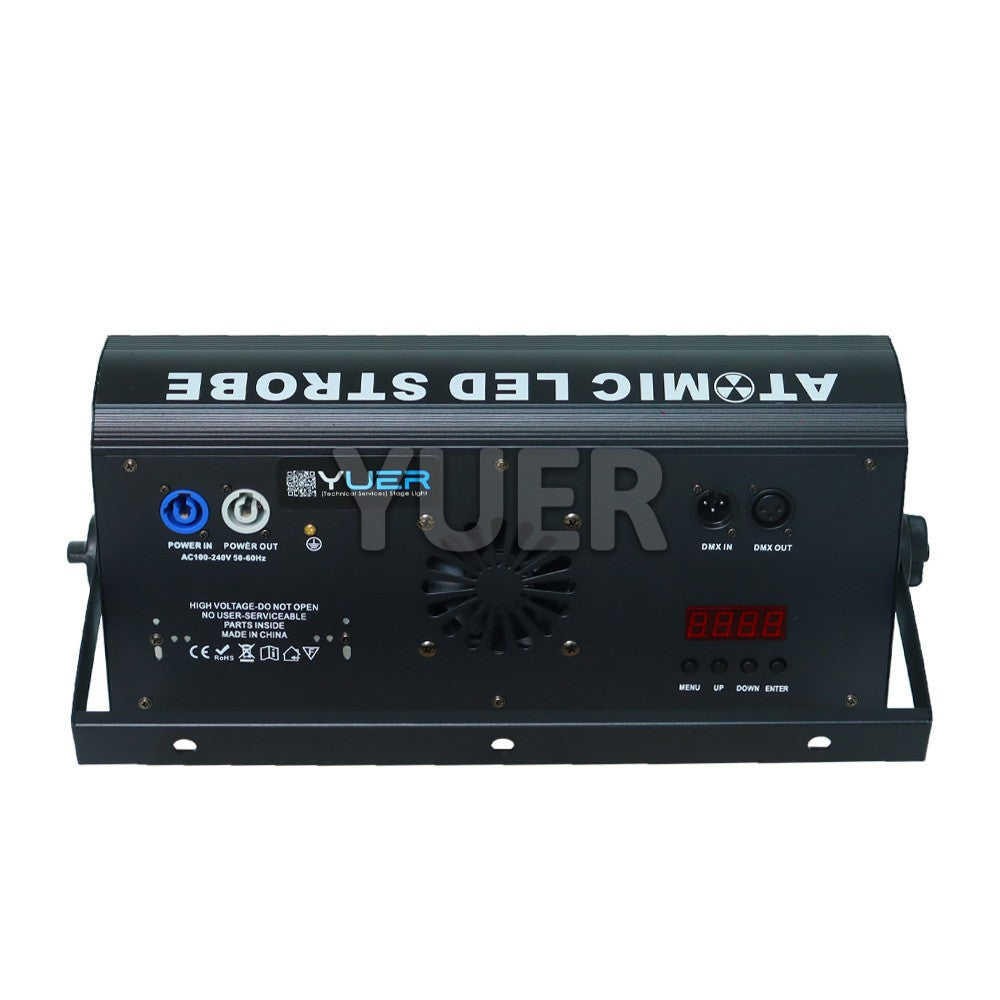 At Mic LED 200W RGBW Strobe Lighting 48+8 Zones Washing Strobe Effect For Dj Disco Home Party Club DMX Control Background Light