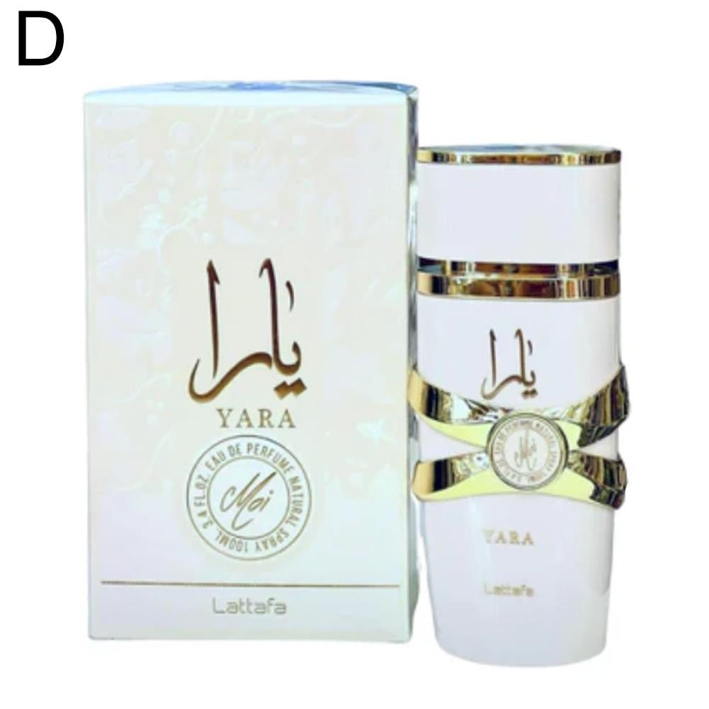 Perfume árabe feminino do Oriente Médio, spray corporal de longa duração, perfume feminino, fragrância floral, 100ml, presente para encontros femininos
