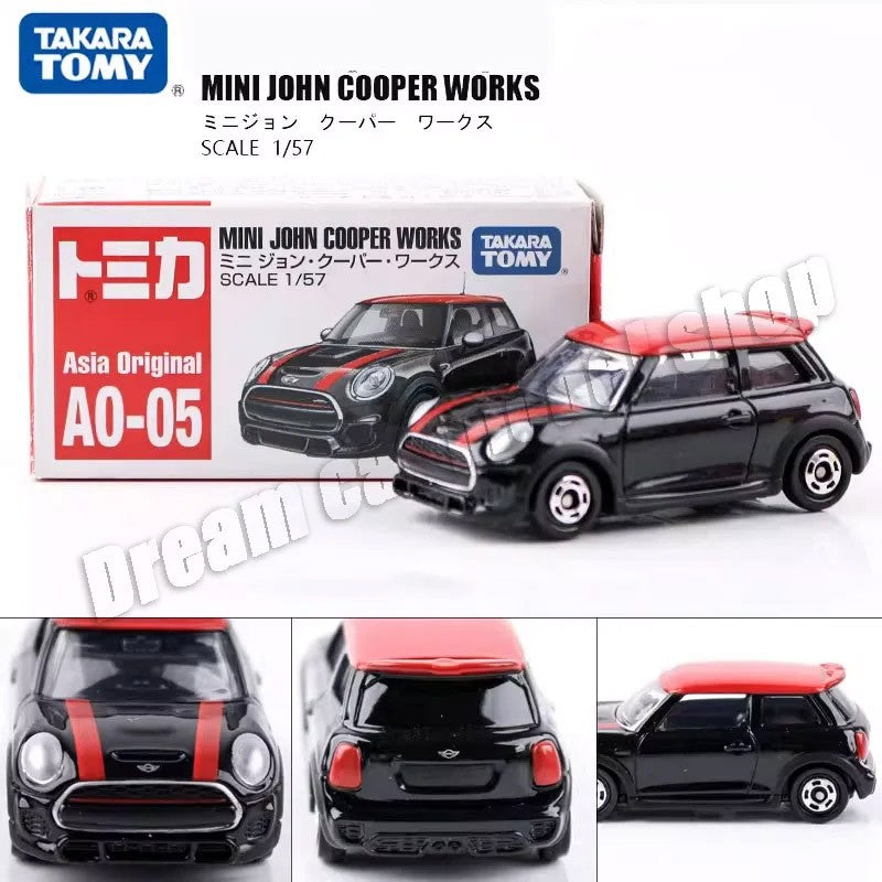 1:64 TOMICA Series Ferrari SP3 BMW I4 Carros Miniatura de Metal para Coleção Brinquedo de Presente Atacado